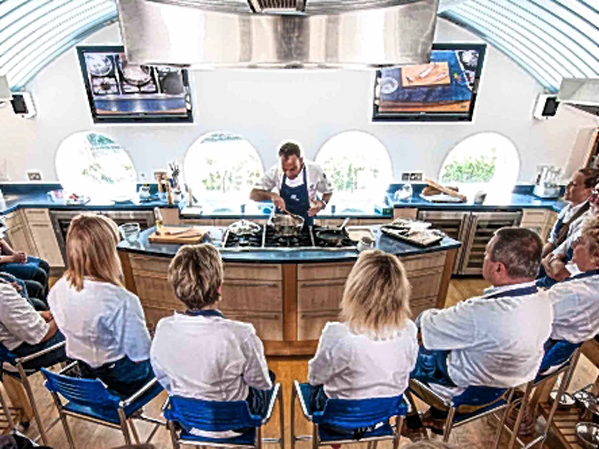 Padstow Seafood School, Cornwall