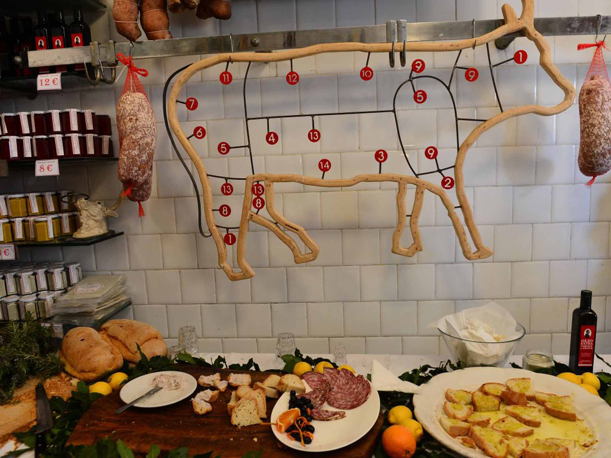 Dario Cecchini's butcher’s shop