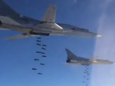 Russia intensifies air campaign in Syria with '127 sorties'