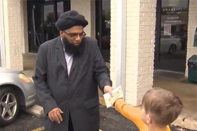 Seven-year-old Jack Swanson donated $20 to the mosque