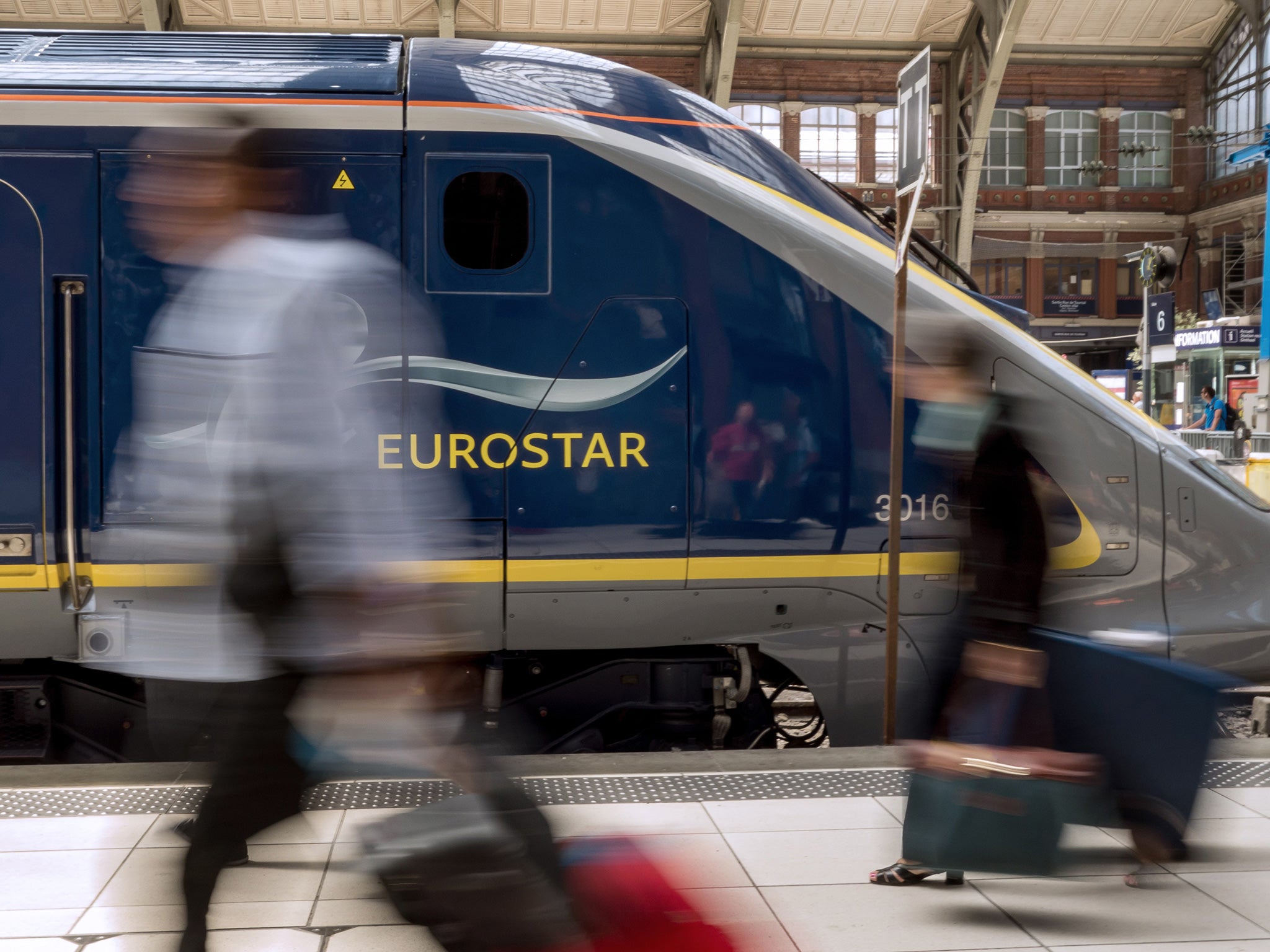 Eurostar asks Standard ticket holders to check in a minimum of half an hour in advance