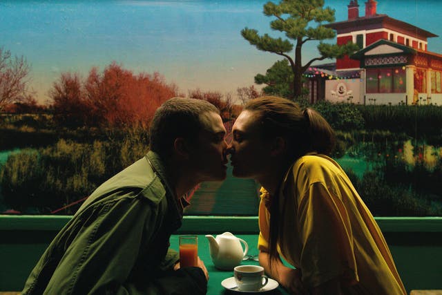 Kiss and tell: Karl Glusman and Aomi Muyock in Gaspar Noé’s 3D ‘Love’