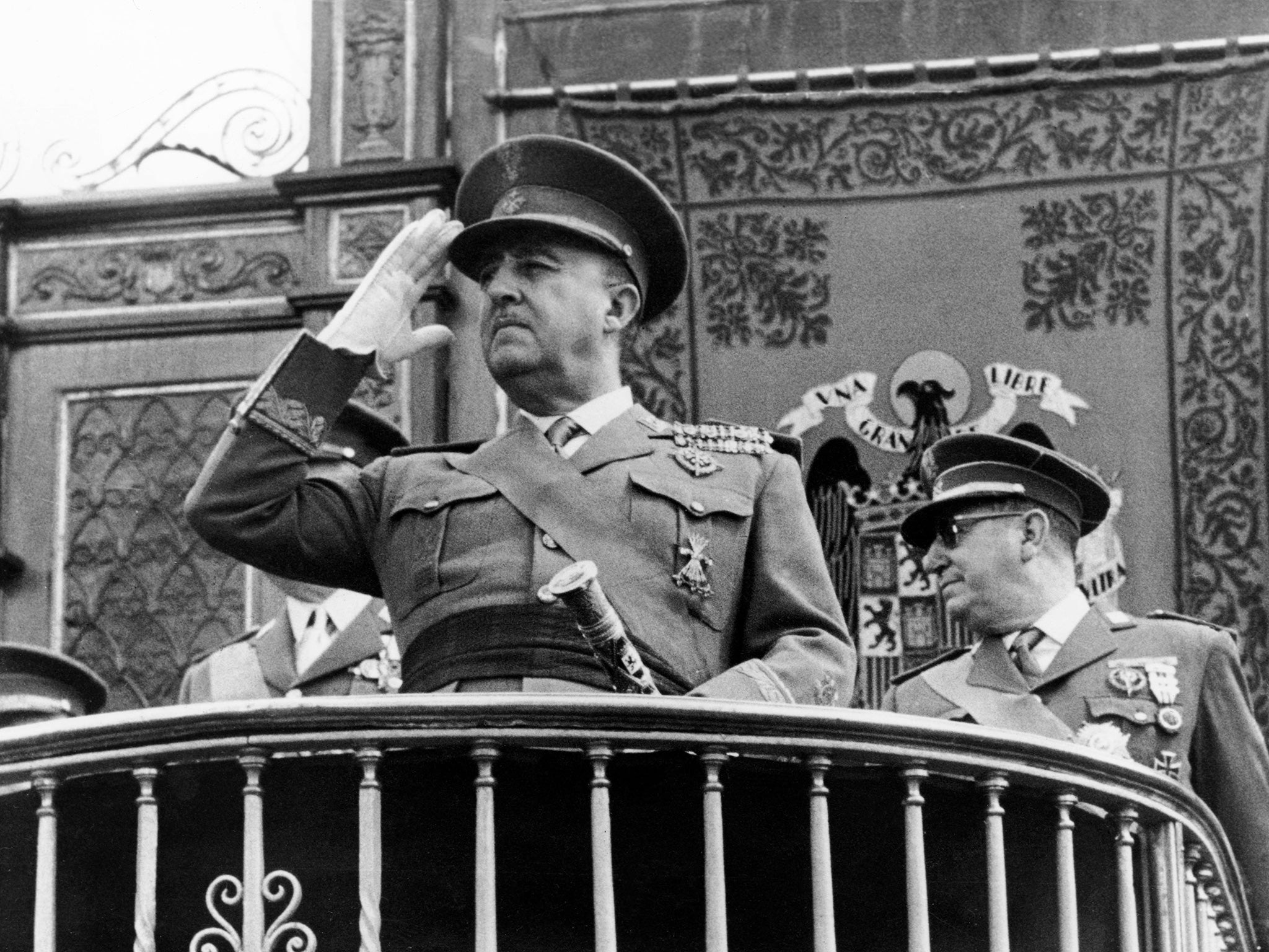 Francisco Franco in the 1960s