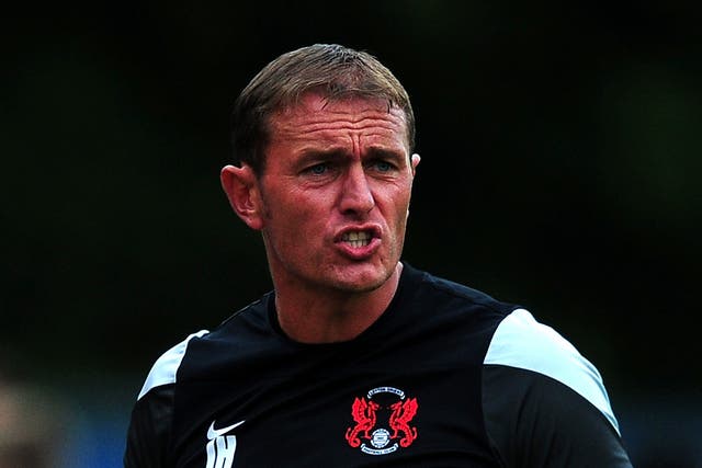 Ian Hendon’s players and staff were forced to stay in a hotel after their latest defeat