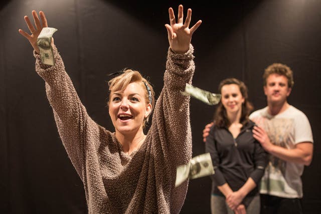 Sheridan Smith in rehearsals for Funny Girl