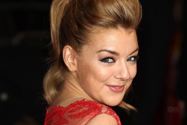 Sheridan Smith attends "The Harry Hill Movie" World Premiere at Leicester Square