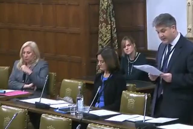 Philip Davies speaks in the debate