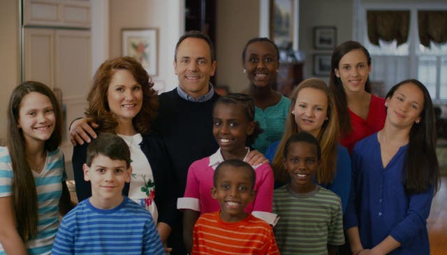 Bevin and his wife, Glenna, have nine children. Four were adopted from Ethiopia.