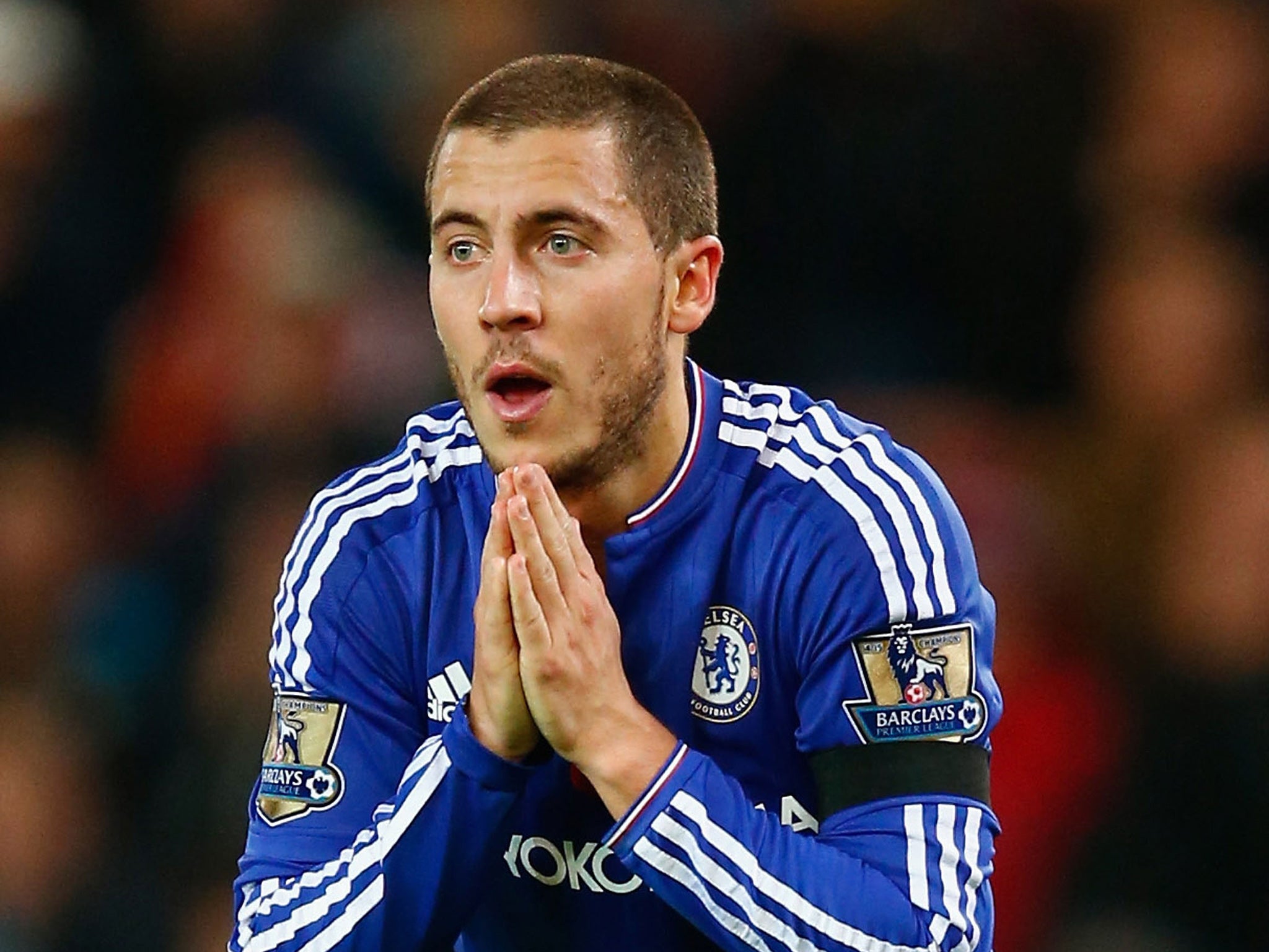 Eden Hazard struggled for form all season and did not find the net until April (Getty)
