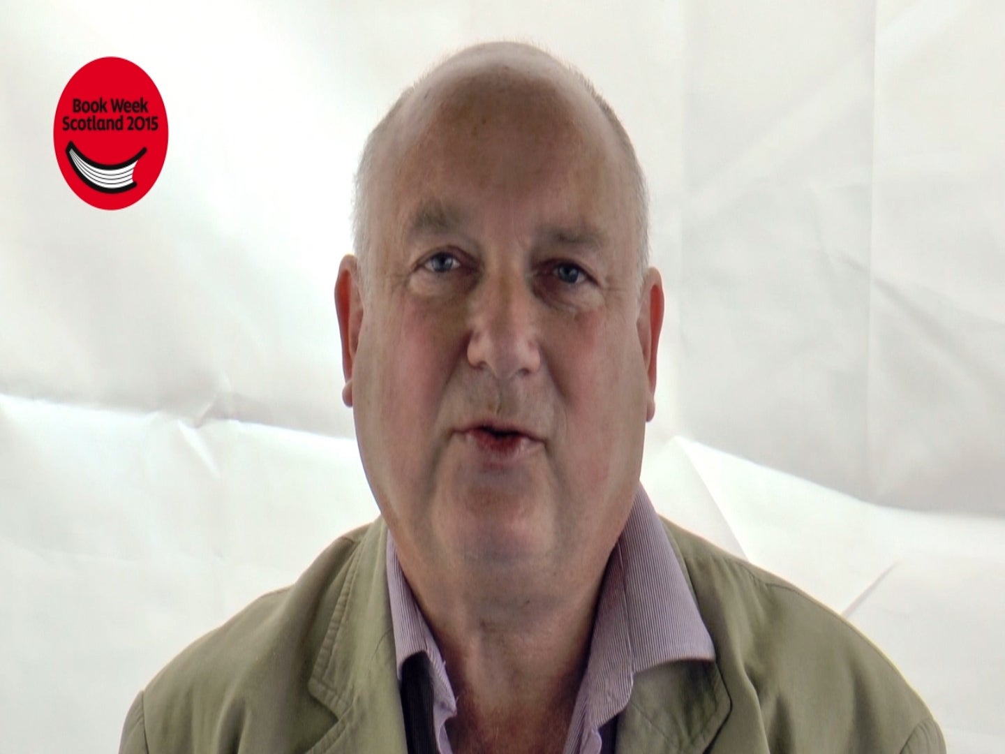 Louis de Bernières thanking books for all the adventures they having given him