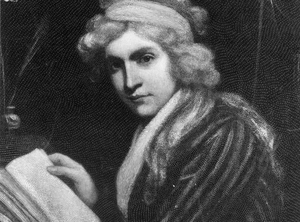 English feminist and writer Mary Wollstonecraft in 1898