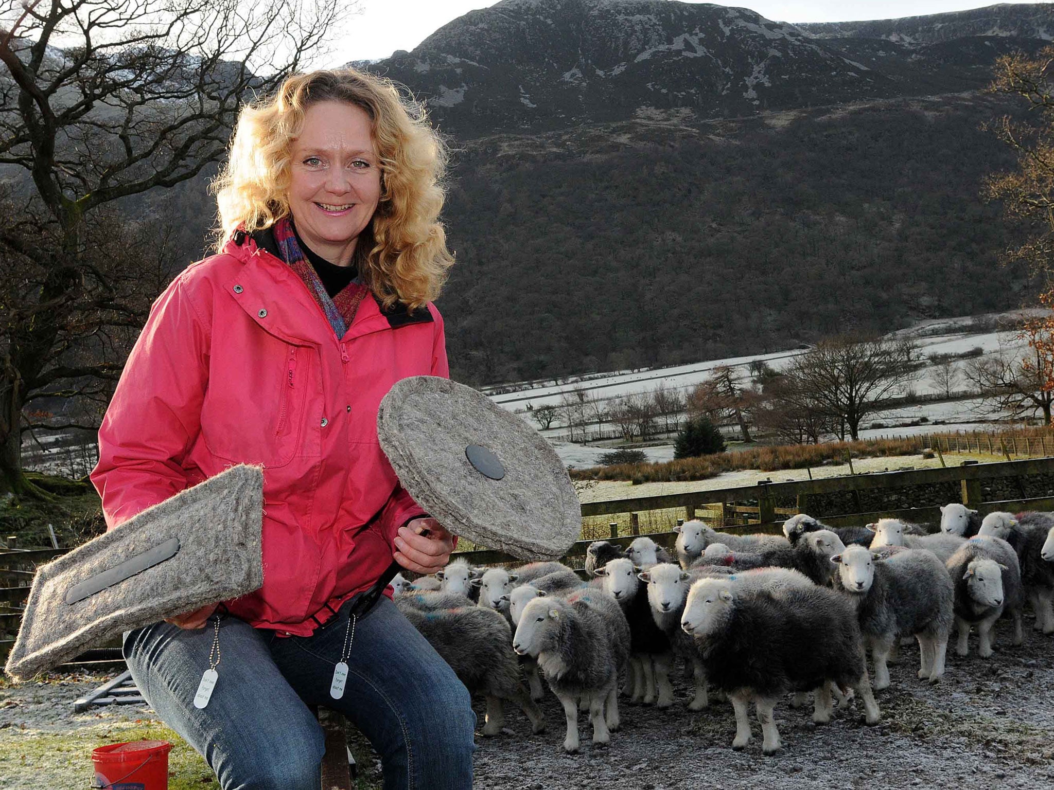 Sally Philips is the founder of Chimney Sheep