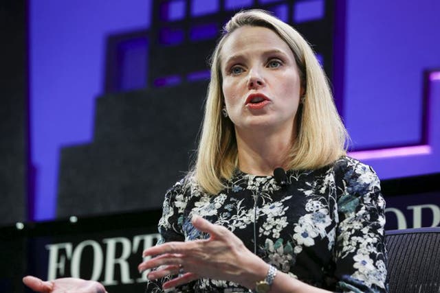 Profits and revenues at Yahoo beat expectations under Marissa Mayer, the chief executive