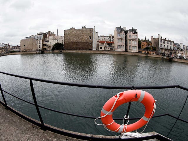 One of the reservoirs supply Paris's water