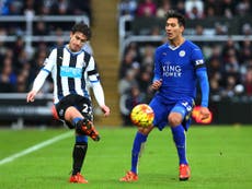 Live: Newcastle vs Leicester City