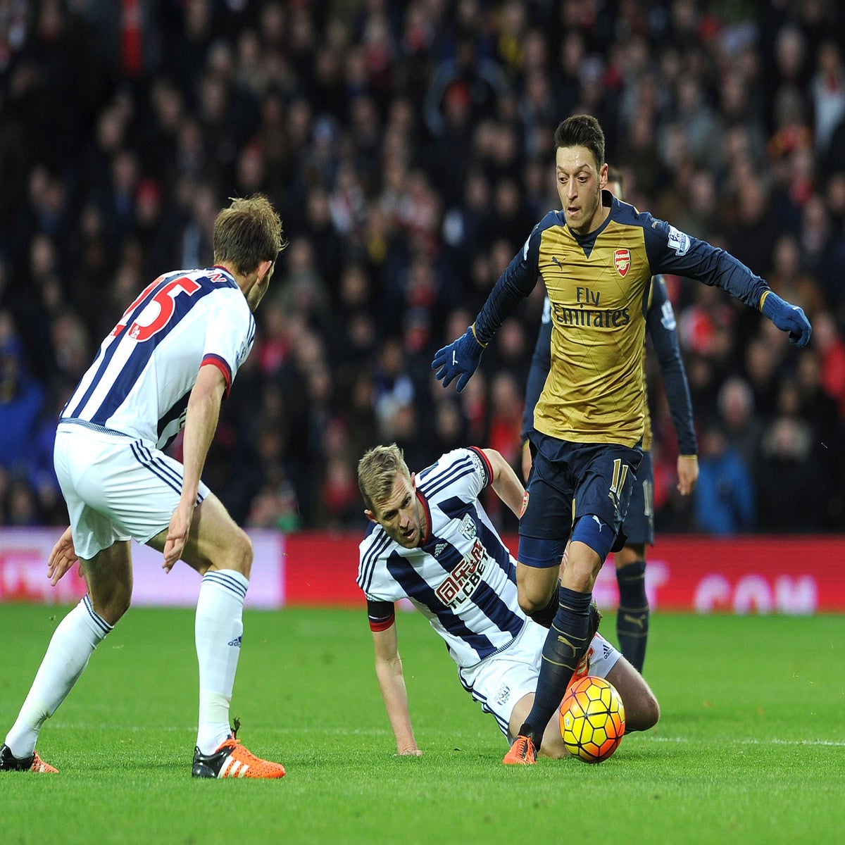 Özil and Benzema as a partnership have provided most assists in the league