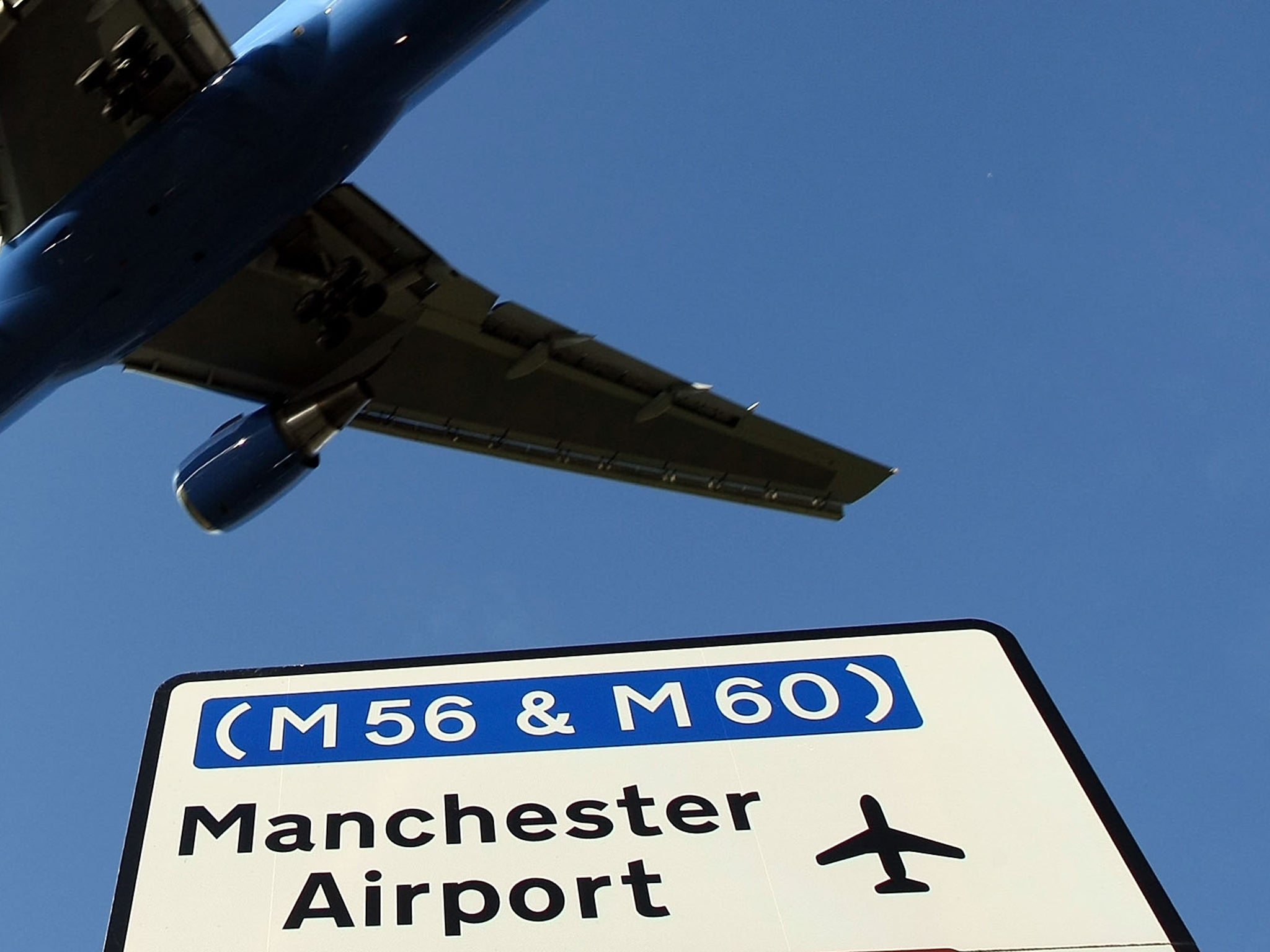 Air France plane from Paris halted at Manchester Airport over