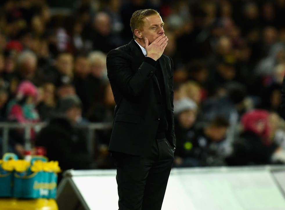 Garry monk faces an uncertain future as Swansea manager after a 2-2 draw with Bournemouth