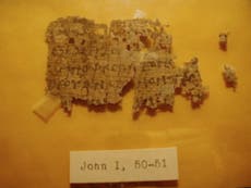 Read more

Ancient Greek New Testament papyrus discovered on eBay