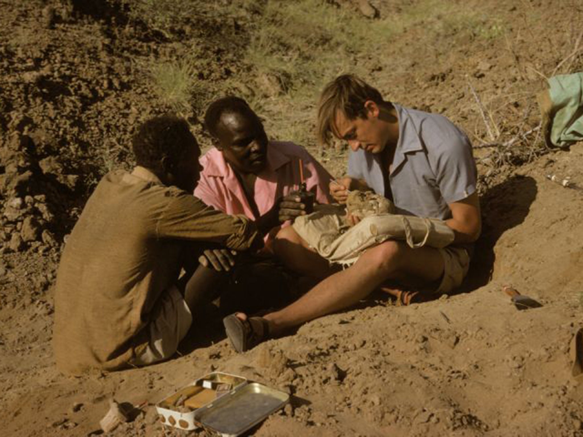 Richard Leakey, the young palaeontologist