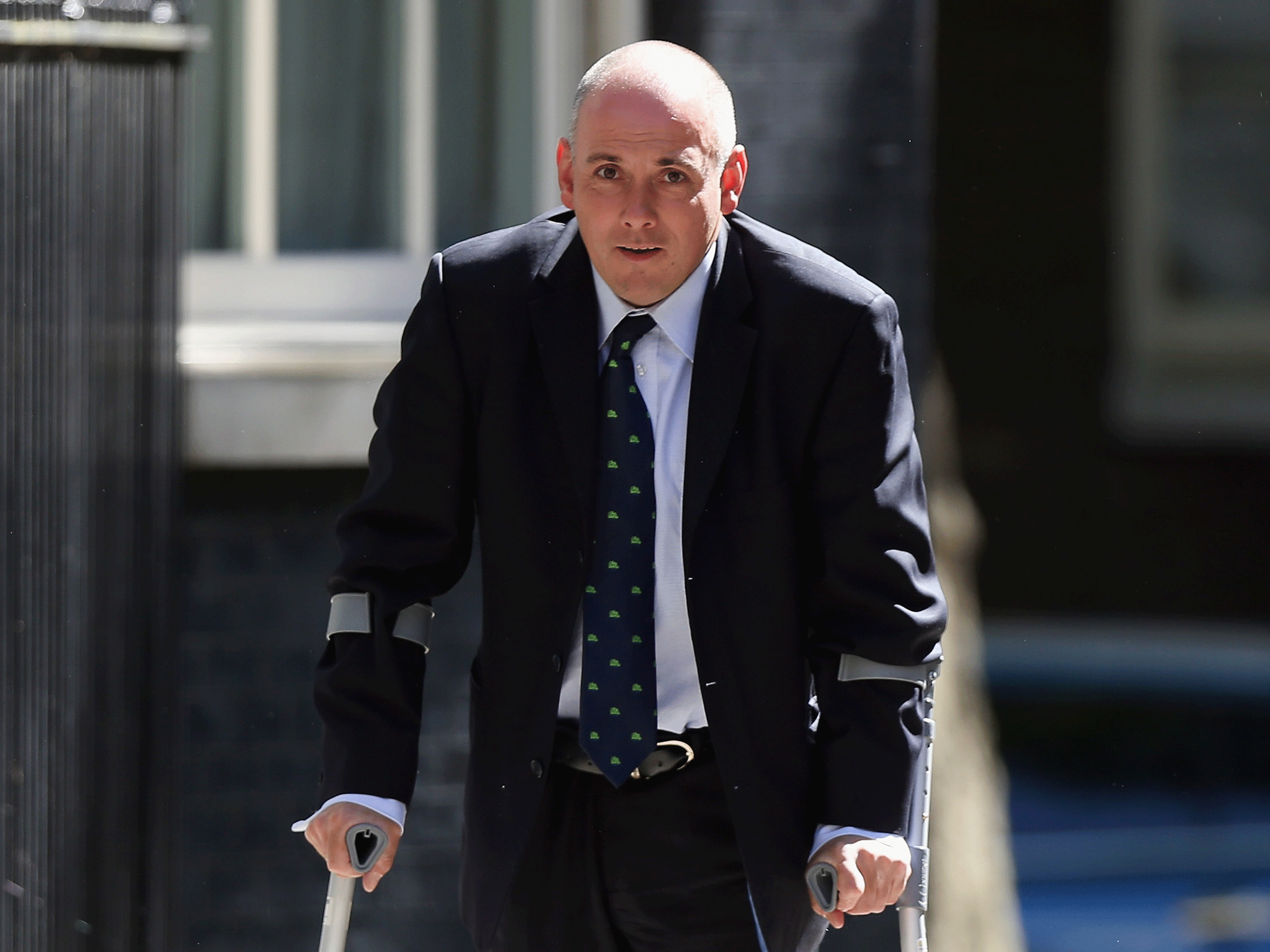 Tory Minister Robert Halfon suffers from mild cerebral palsy and osteoarthritis