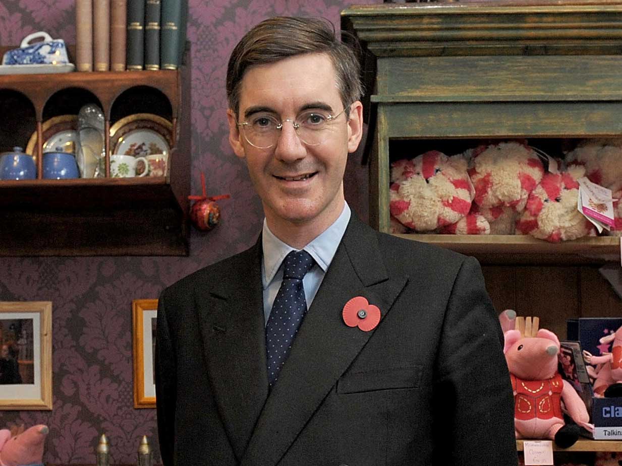 Rees-Mogg blamed the stunt on 'drunken excess'