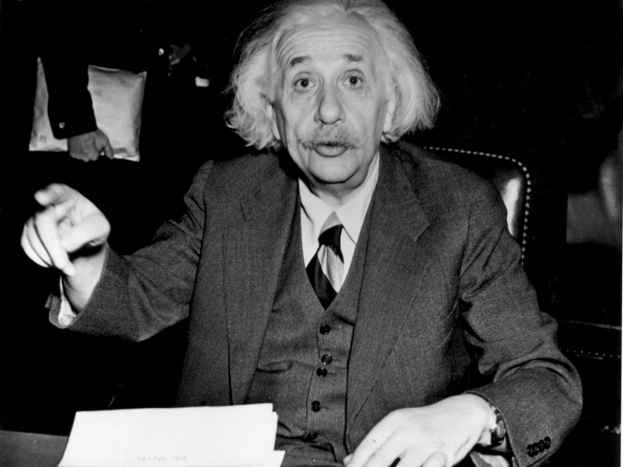 Albert Einstein was a German-Jewish refugee who escaped Nazi Germany