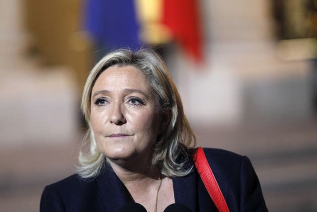 Marine Le Pen is leading the opinion polls with 30% of voting intentions in the first round of France's regional elections