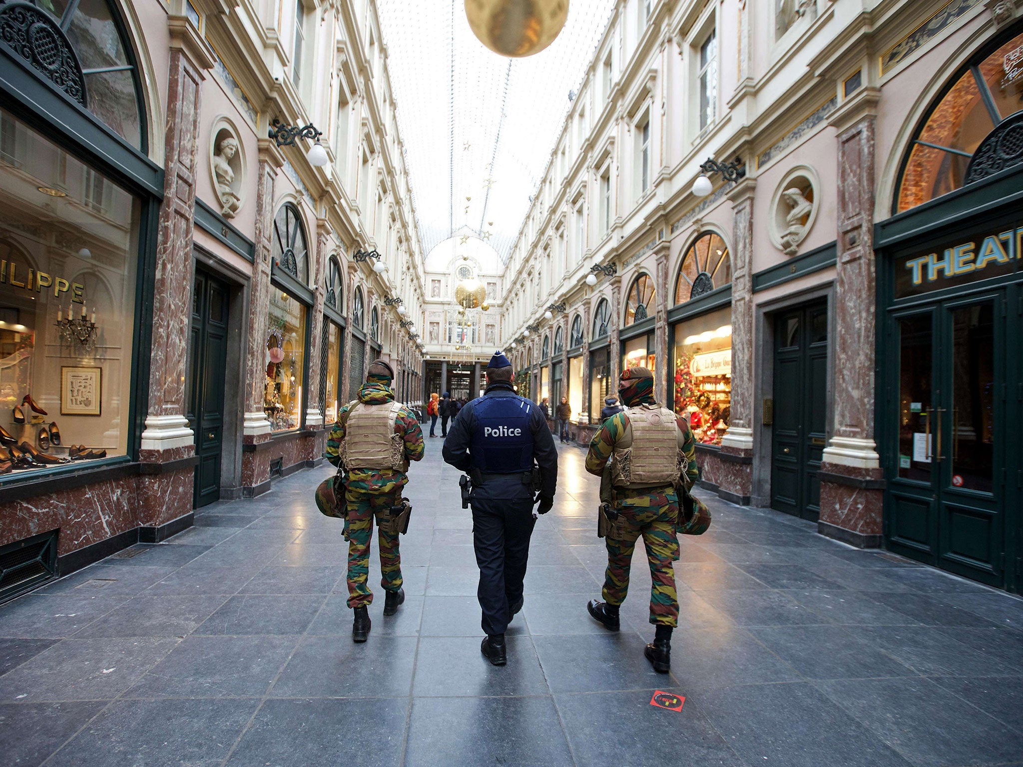 The orgy was reportedly held while Brussels was on its highest terrorist alert following the attacks in Paris