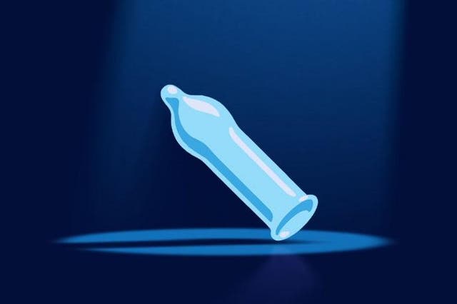 Durex's idea of what the condom emoji could look like