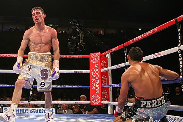 Anthony Crolla’s fifth-round body shot proved the undoing of Darleys Perez