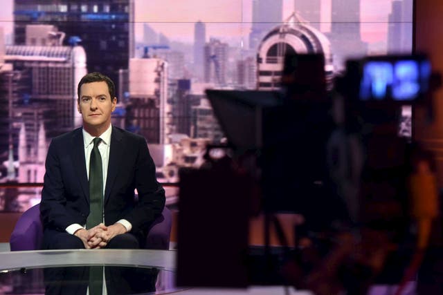 George Osborne on ‘The Andrew Marr Show’: The Chancellor may delay changes to tax credits