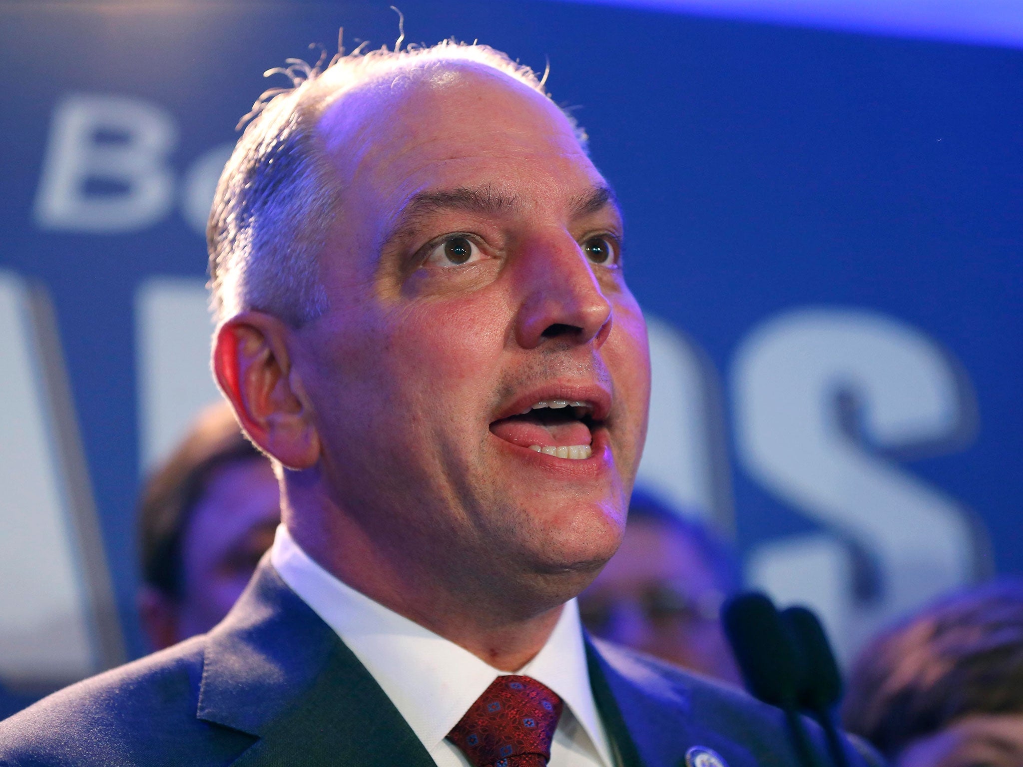 John Bel Edwards will become the only Democratic governor of a southern US state in January 2016