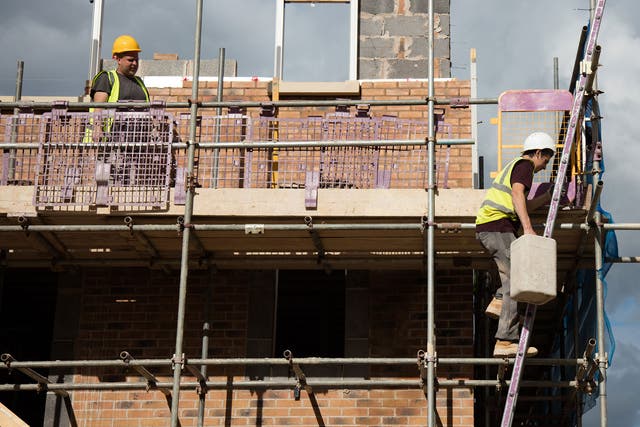 The UK's ten biggest housing developers completed and sold 86,685 homes last year