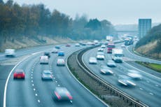 Motorways could be covered with large tunnels to trap pollution