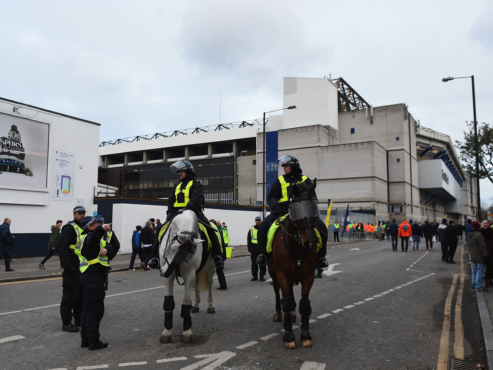 Police presence was heightened in the wake of the Paris terror attacks