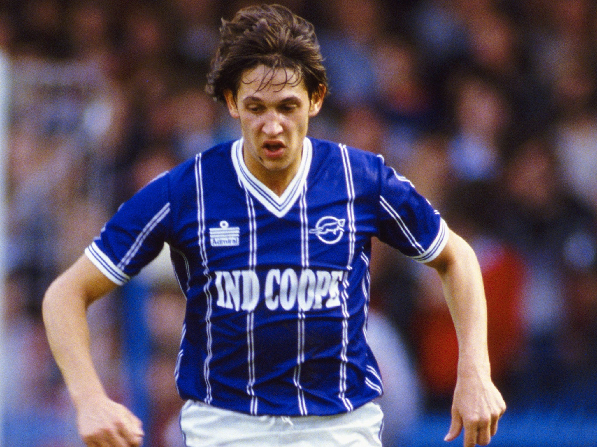 Gary Lineker scored 95 league goals in his 194 league appearances for Leicester