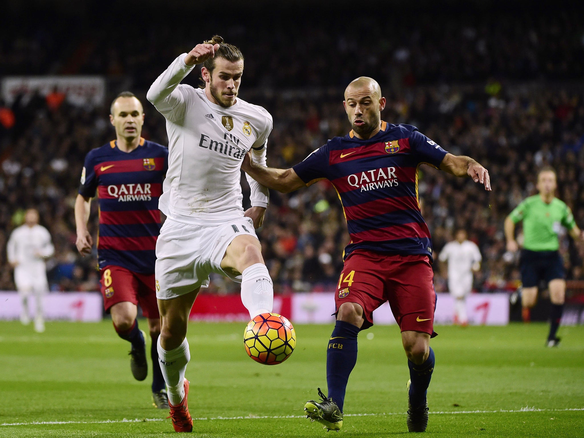 Bale is happy to stay at the Bernabeu for the time being