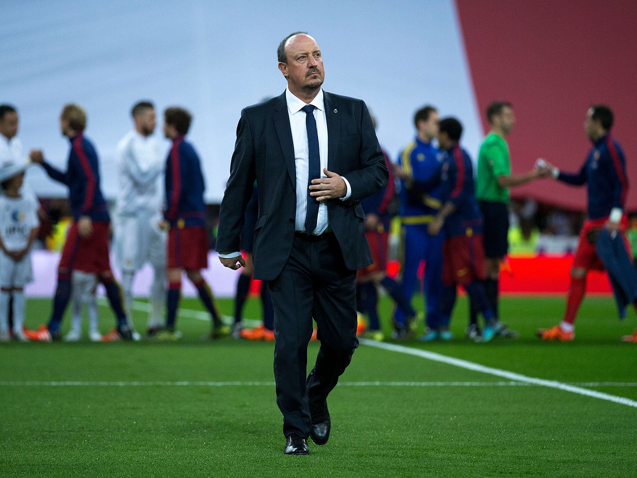 Rafa Benitez has the backing of the Real Madrid board... for now