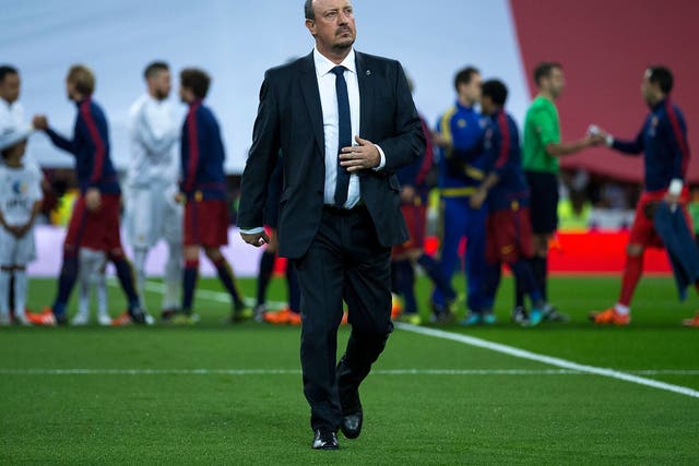 Rafa Benitez has the backing of the Real Madrid board... for now