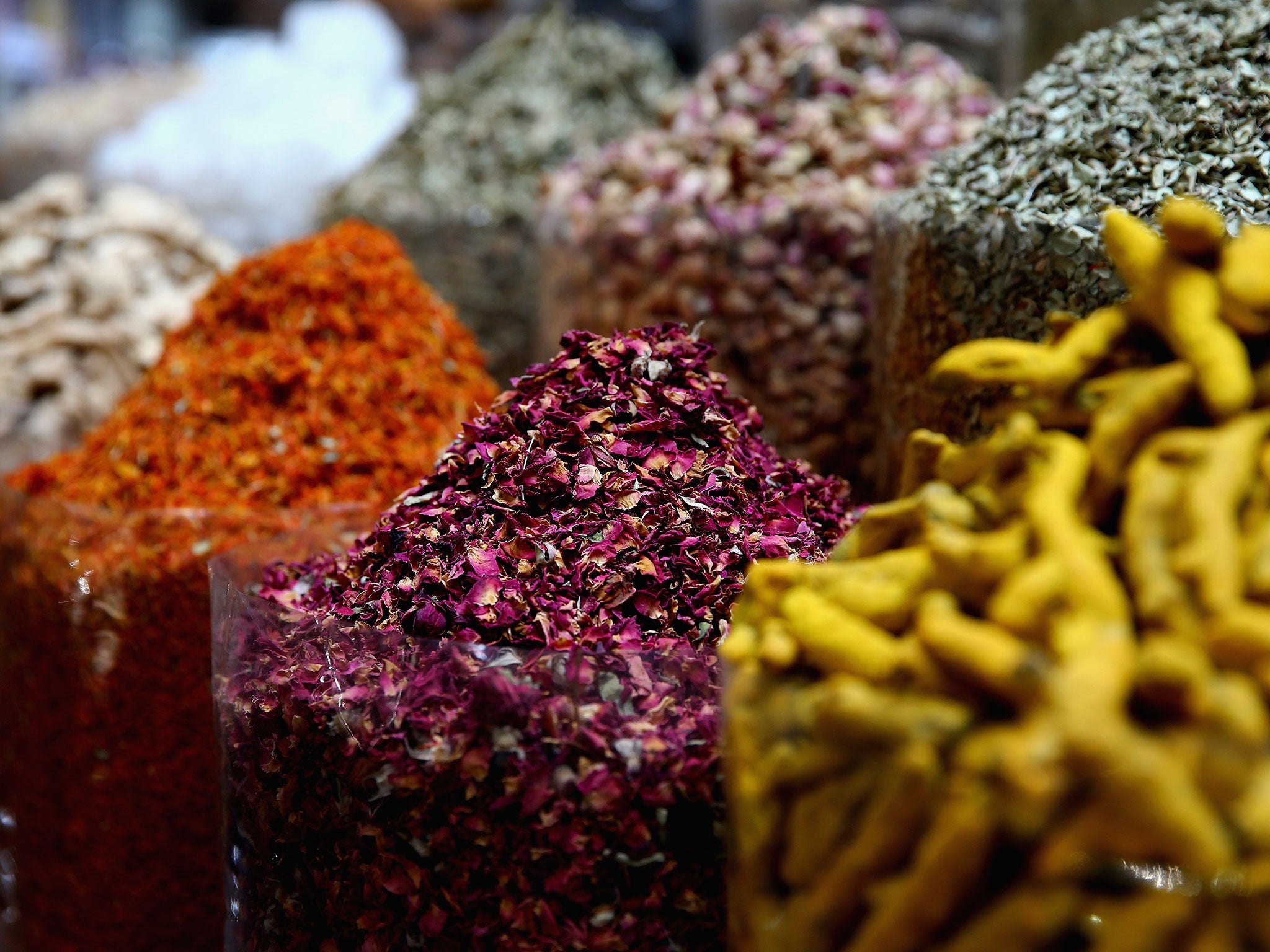 Spice in a souk in Dubai