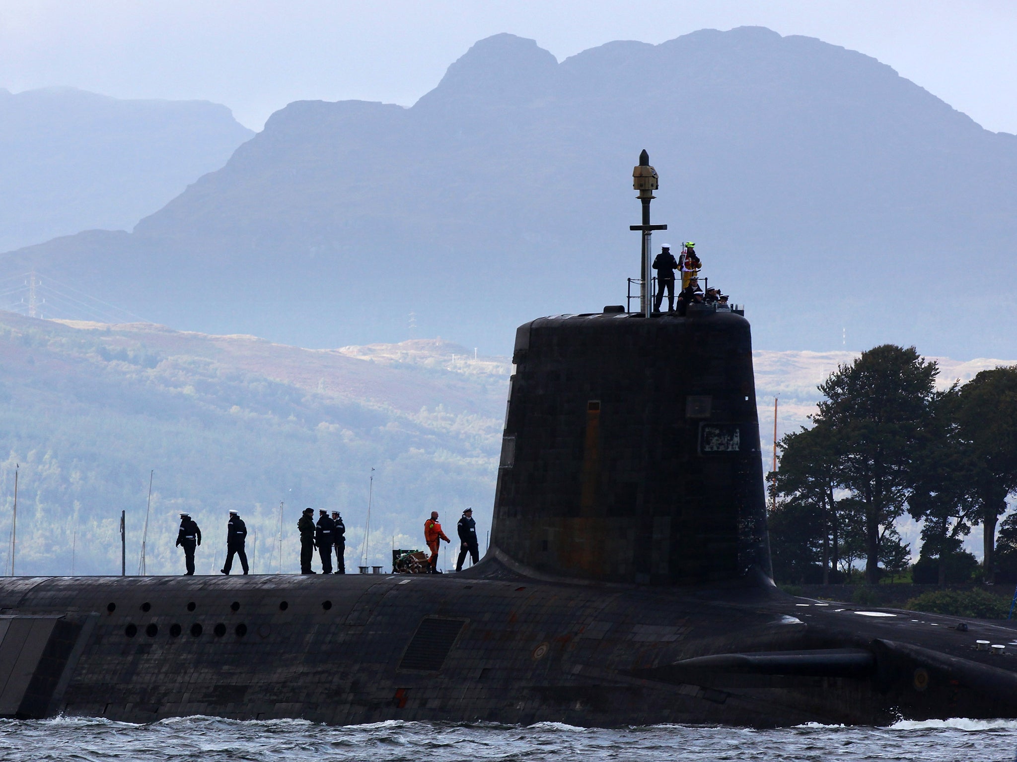 MoD has put aside further £10bn in case the bill for Trident’s replacement increases further (Getty)