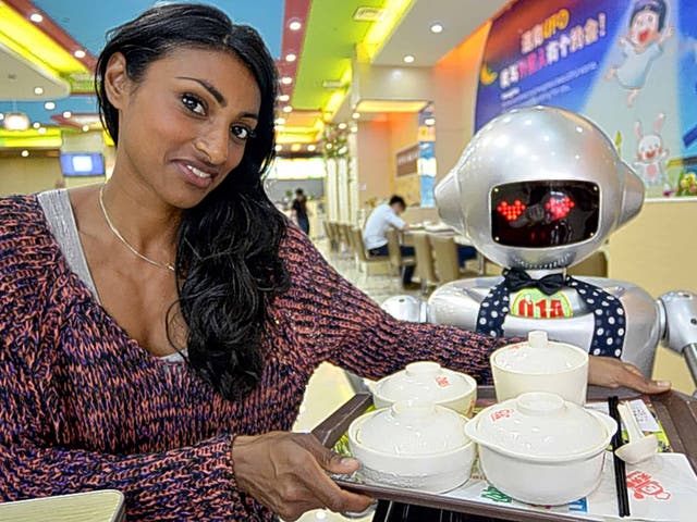 No tips required: Dr Shini Somara meets a Chinese robot waiter in 'Tomorrow’s Food'