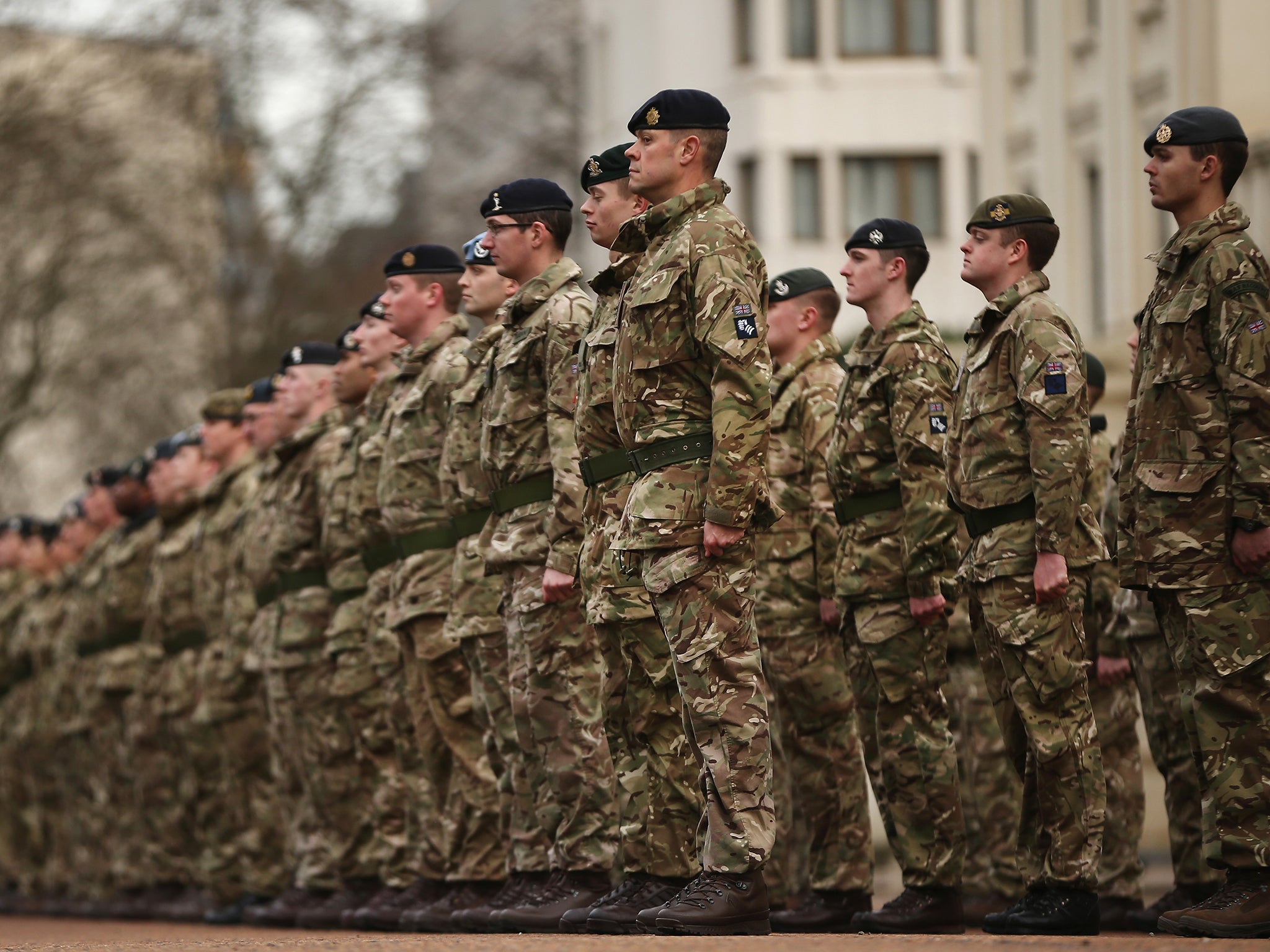 The Government has pledged not to cut the size of the Army below 82,000