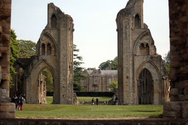 Glastonbury Abbey was said to be the final resting place of King Arthur