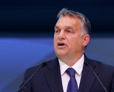 Hungarian PM Viktor Orbán says 'all the terrorists are basically migrants' in response to Paris attacks