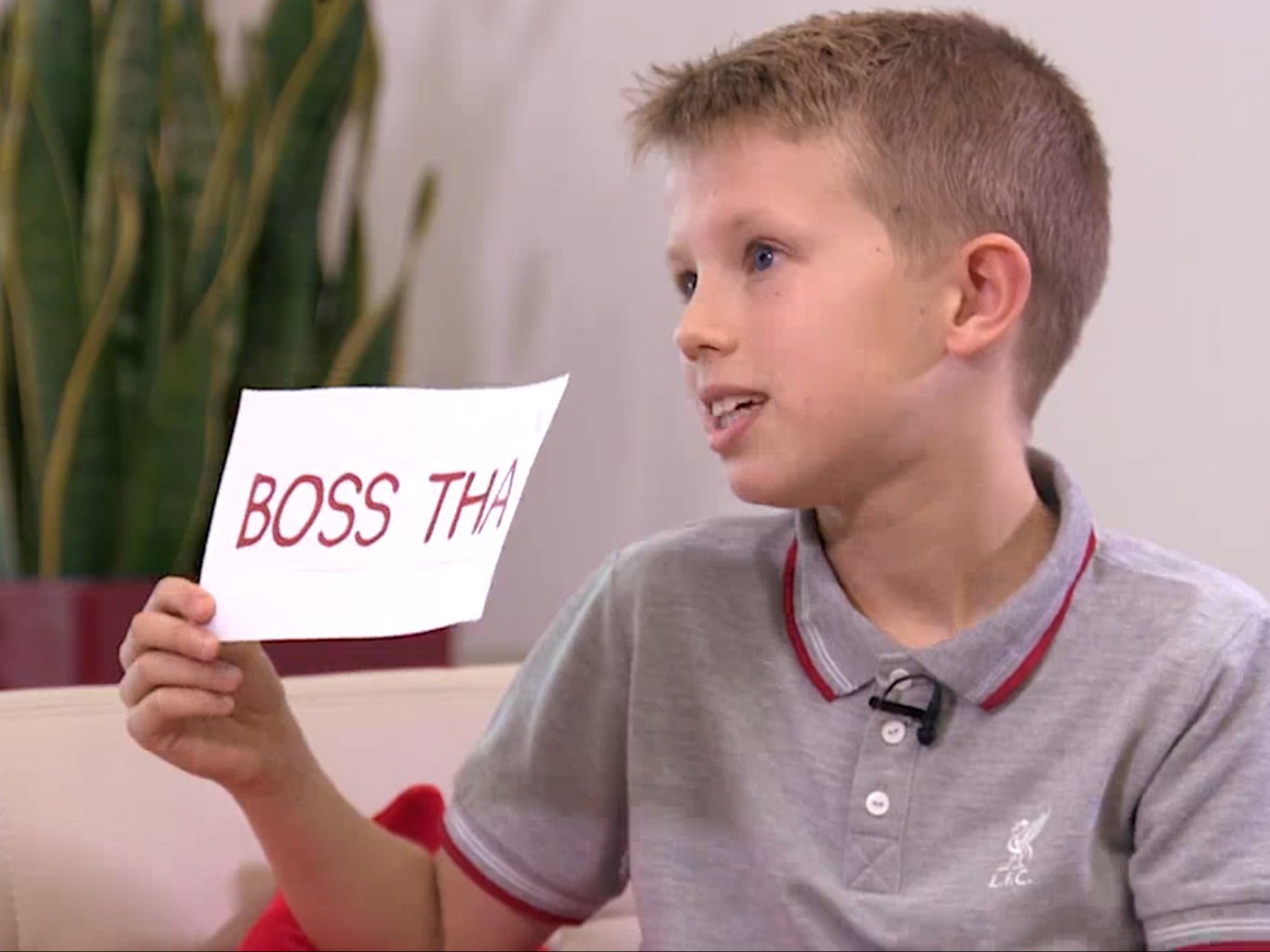 Liverpool TV has released a teaser video on their Facebook page of Klopp receiving a one-on-one lesson delivered by nine-year-old fan, Isaac.