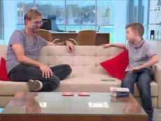 Jürgen Klopp gets a lesson in Scouse with help of nine-year-old fan