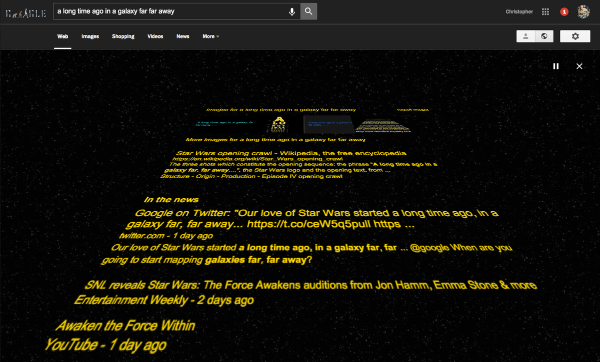 Google Has A Brilliant Star Wars The Force Awakens Easter Egg The Independent The Independent