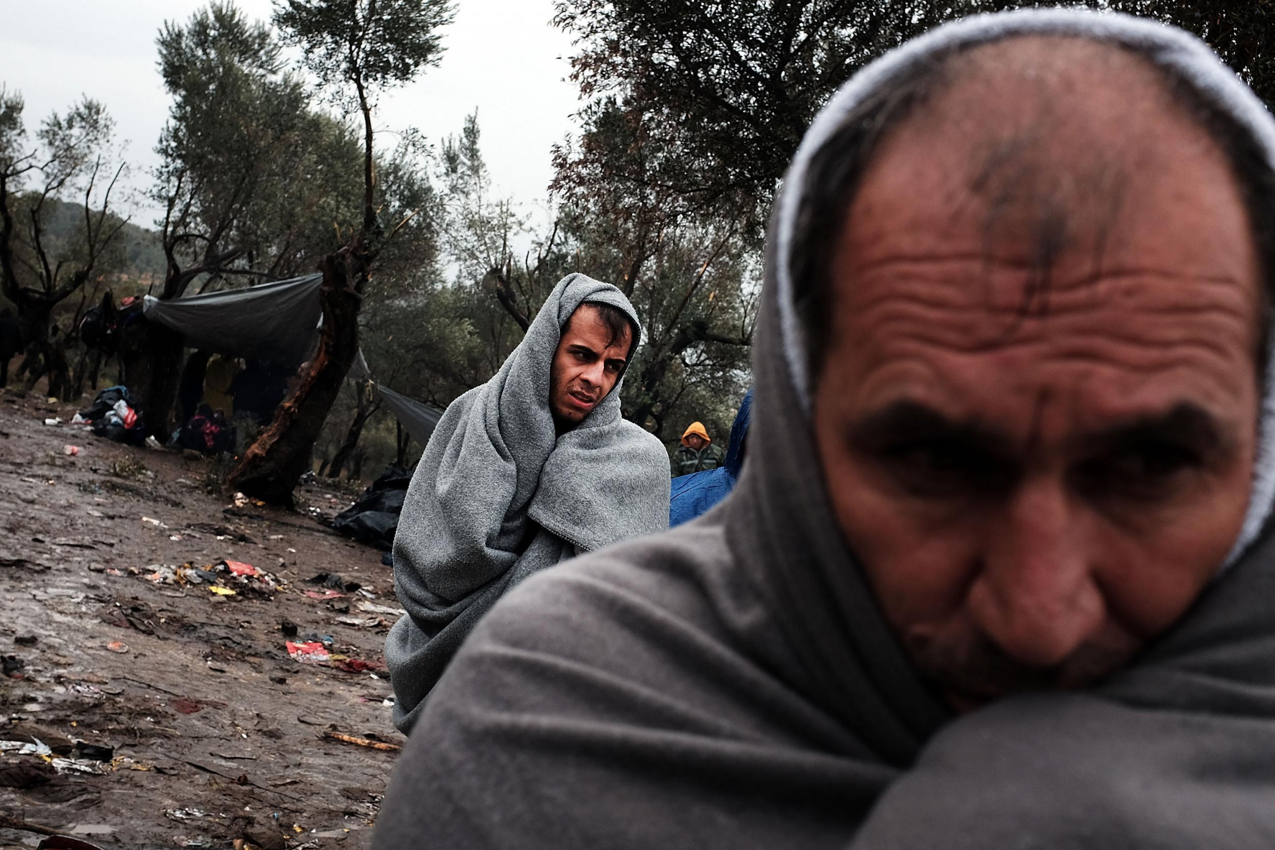 Many Syrian refugees have ended up in overwhelmed camps on European islands like Greece's Lesbos